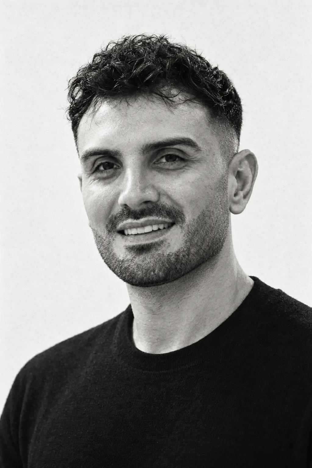Seçkin Taşan, portrait in Swiss style style